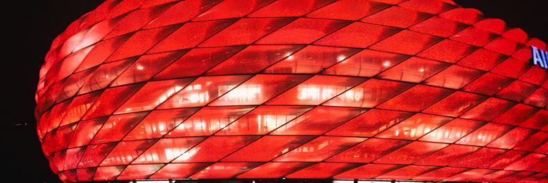 Arena bei Nacht