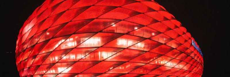 Arena bei Nacht
