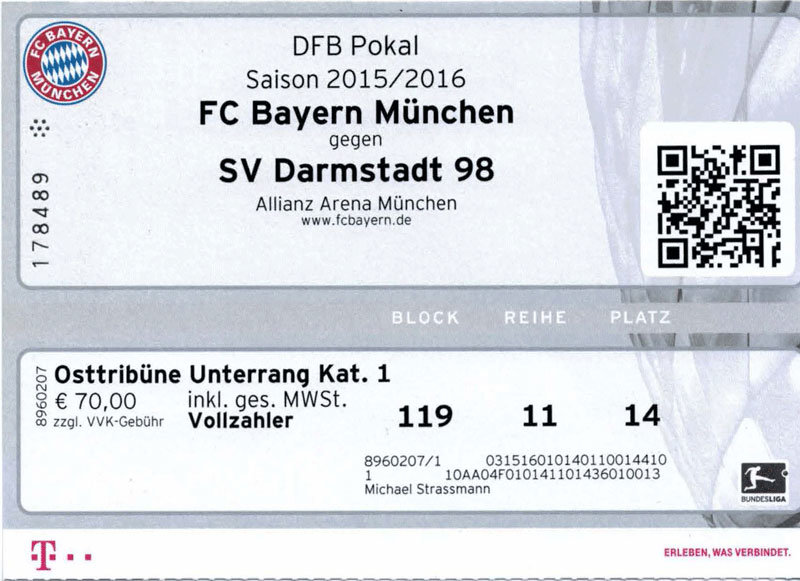 Bayern München Tickets
