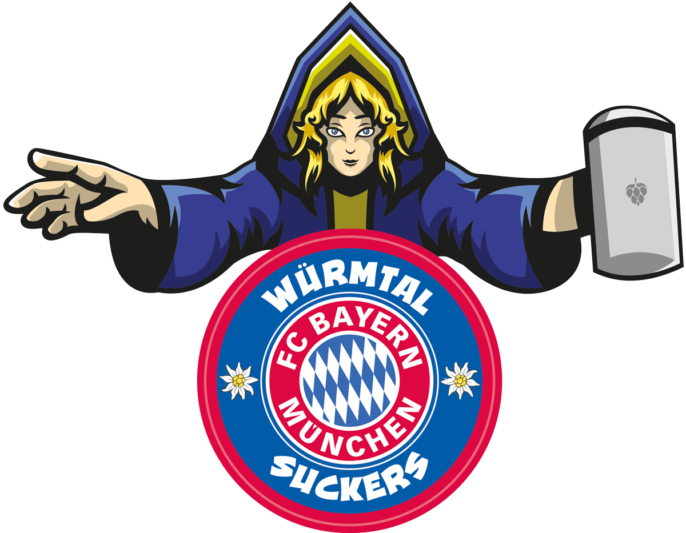 Würmtal Suckers Logo Kindl