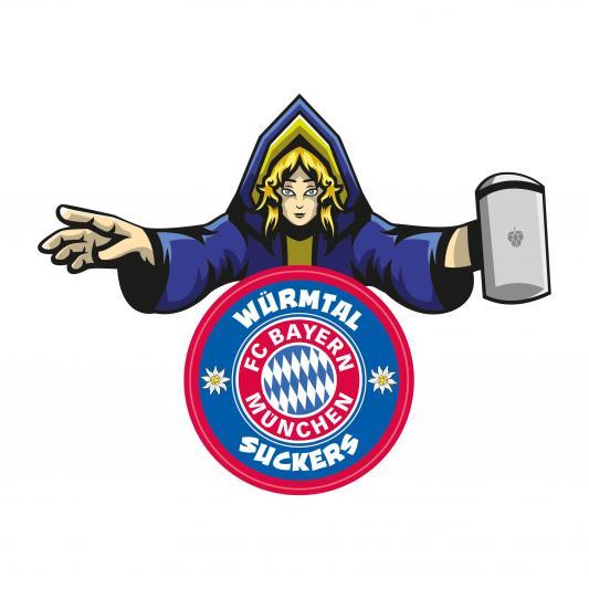 Würmtal Suckers Logo Kindl