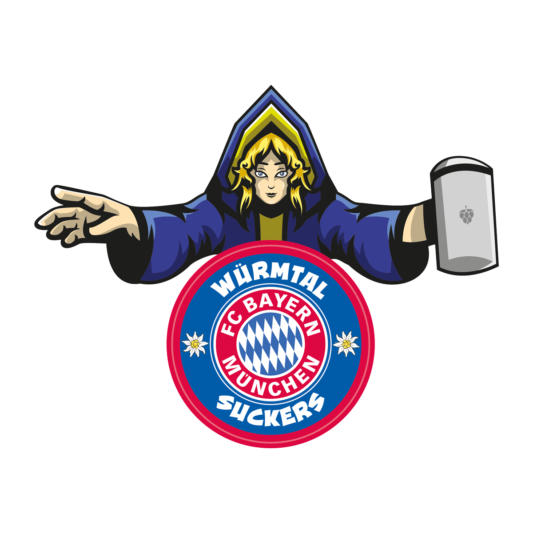 Würmtal Suckers Logo Kindl