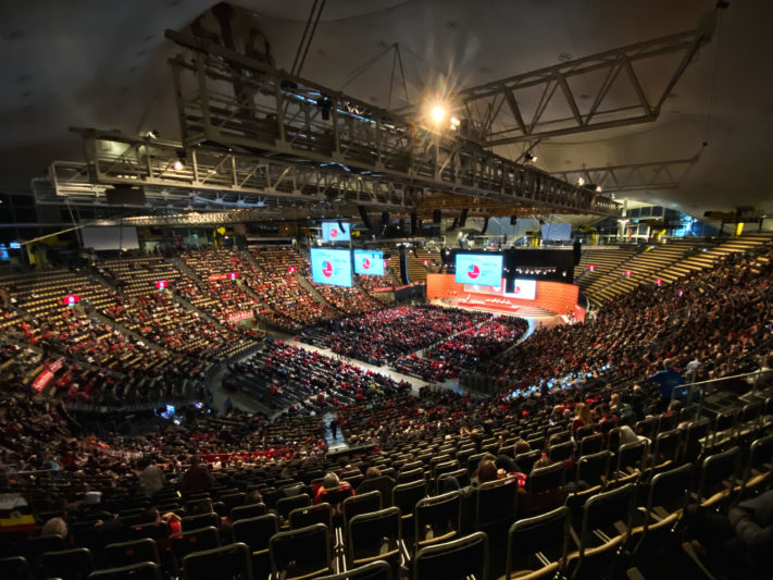 Jahreshauptversammlung 2019 des FC Bayern München e.V. am 15.11.2019 in der Olympiahalle München