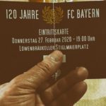 120 Jahre Geburtstagsfeier im Löwenbräukeller München am 27.02.2020