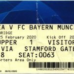 Ticket - FC Bayern München – Chelsea Football Club am 25.02.2020