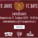 120 Jahre Geburtstagsfeier im Löwenbräukeller München am 27.02.2020