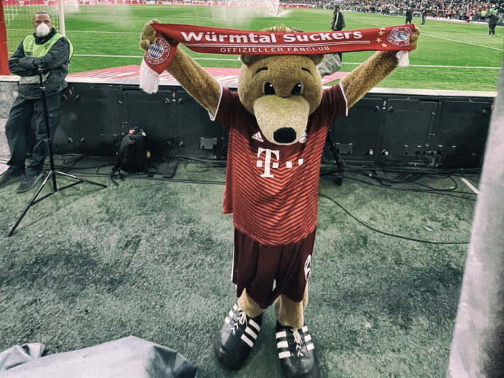 Fußball-Bundesliga Hinrunde in der Arena am Kurt Landauer Platz FC Bayern München - Ballspielverein Borussia 09 e. V. Dortmund am 23.04.2022, Ergebnis: 3:1 (2:0)