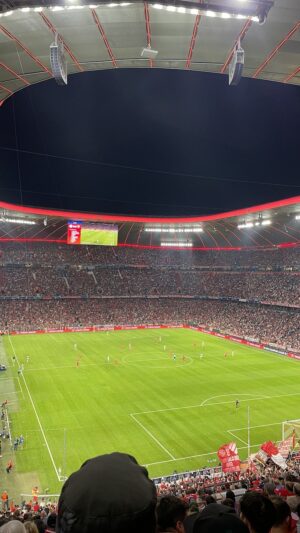 Champions League Gruppenphase Hinspiel in der Arena am Kurt-Landauer-Platz FC Bayern München - FC Barcelona am 13.09.2022, Ergebnis: 2:0 (0:0)