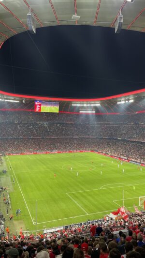 Champions League Gruppenphase Hinspiel in der Arena am Kurt-Landauer-Platz FC Bayern München - FC Barcelona am 13.09.2022, Ergebnis: 2:0 (0:0)