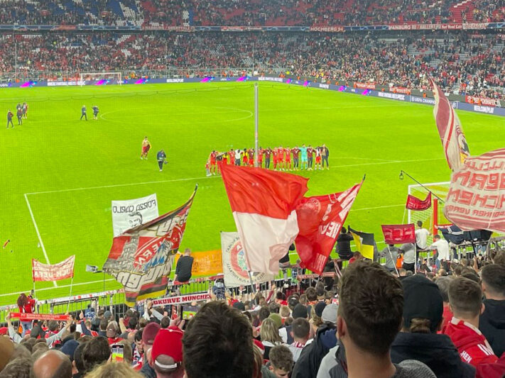 FC Bayern München - Inter Mailand am 1.11.2022